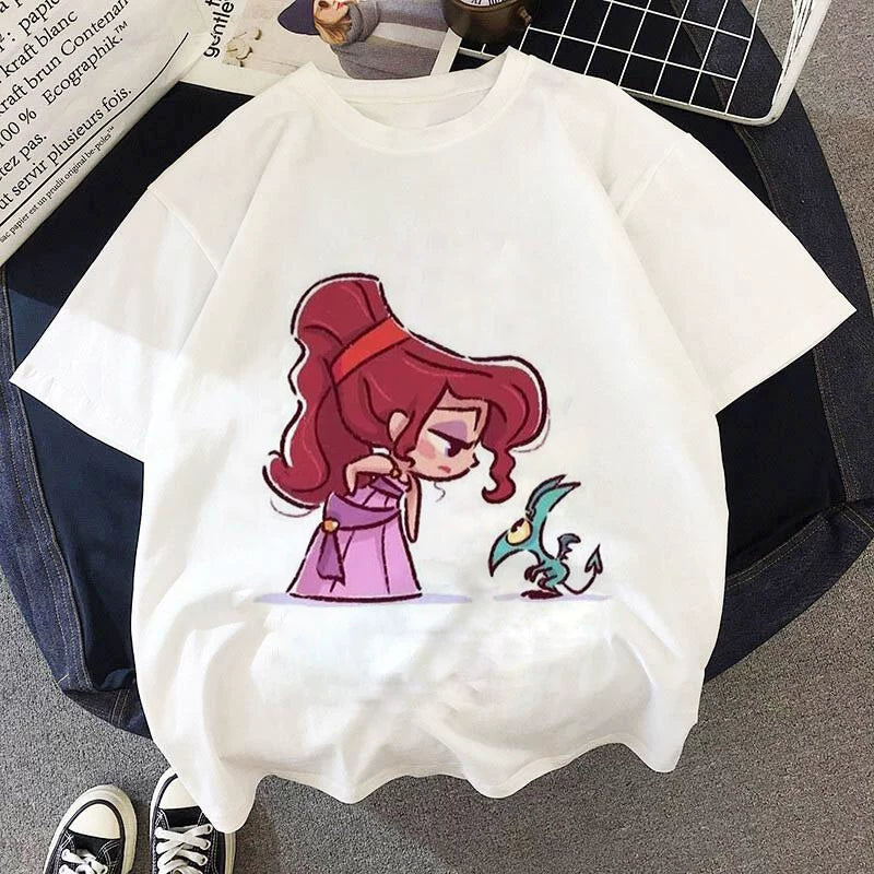 Yeni Cizgi Filmi Şahzadə Uşaq Geyimləri T-Shirts T-Shirts Uşaq Köynəkləri