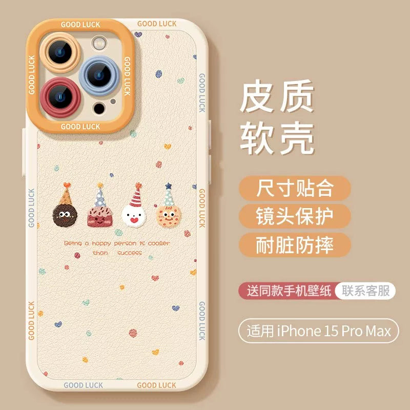 Uston Apple 17promax mobil telefon qutusu üçün uyğundur, lanyardlı yeni iphone17 isti model 16 super yaraşıqlı 14 silikon 12 sevimli 15 hər şey daxil 13 düşməyə qarşı maks yeni məhsul polka dot 17pro dəsti