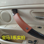 BMW 3 Series 5 Series 7 Series Five Series üçün uyğundur Həqiqi Dəri Daxili Qapı Dəstəyi Əlcəklər Tutacaq örtüyü Təmiz Dəri Əlcəklər