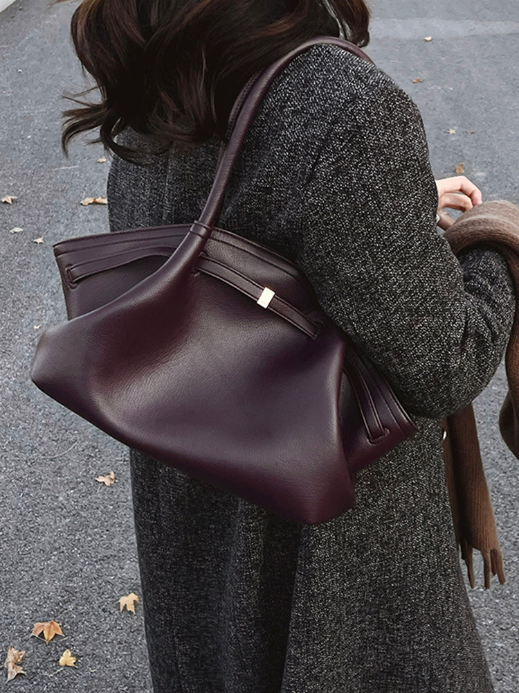 French retro style crossbody bag for women, new spring/summer 2025, high-end handbag/shoulder bag with lychee pattern, city bag.