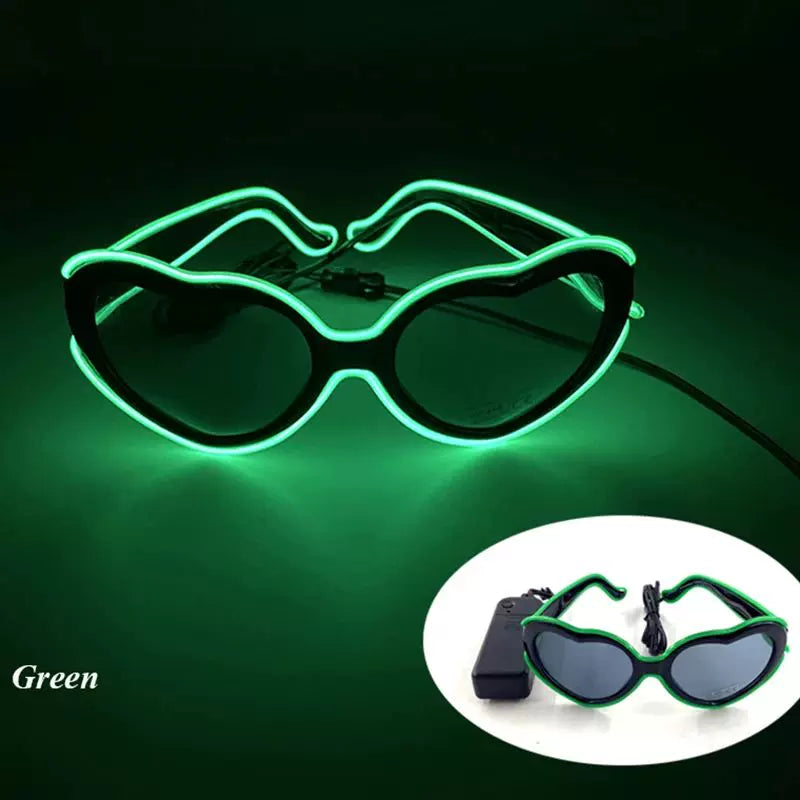 LED Newlywed Glasses Wedding Party Bridal Shower Bride T