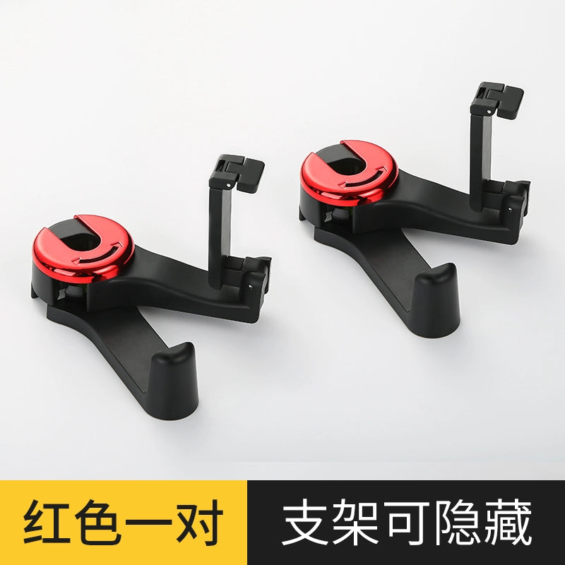 Avtomobil Oturacağı Arxa Arxa Qarmaq Cizgi filmi Sevimli Oturacaq Arxa Qarmaq Çoxfunksiyalı Avtomobil Daxili Dekorasiya Kiçik Qarmaq Yaradıcı