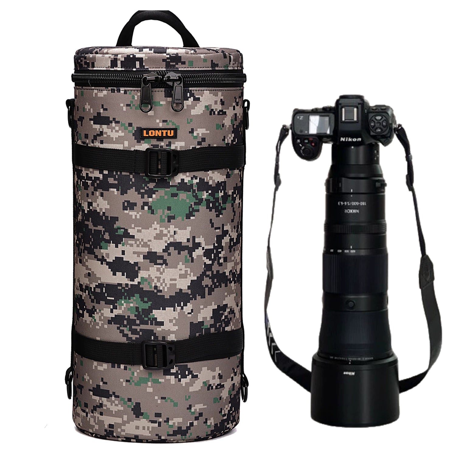 Canon RF200-800mmF6.3-9 telefoto linza çantası barel qapağı CANON kamera çiyin fotoqraf çantası üçün uyğundur
