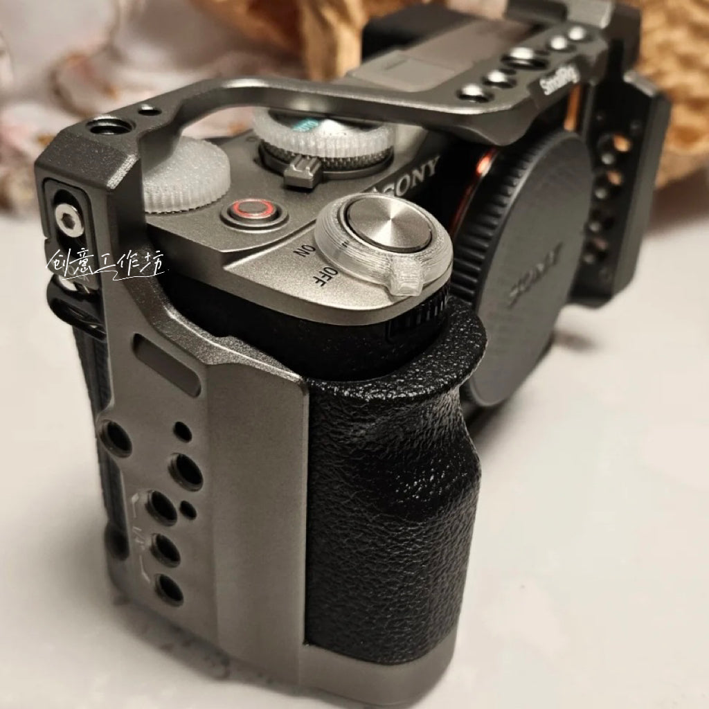SONY Sony kamera a7c2 qorunması a7cr üç dalğa təkər açarı qoruyucu örtük qoruyucu qabıq kamera aksesuarları üçün uyğundur