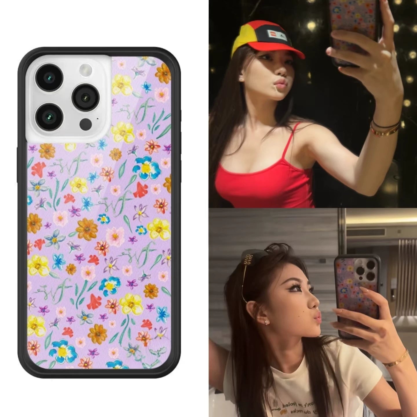 WF cib telefonu qutusu sarı rəngli tam üslublu Kensington moda dodaq çapı mobil telefon qutusu iPhone15/14/13ProMax/plus Apple 16Pro Avropa və Amerika modası yıxılmağa qarşı qoruyucu örtük 17