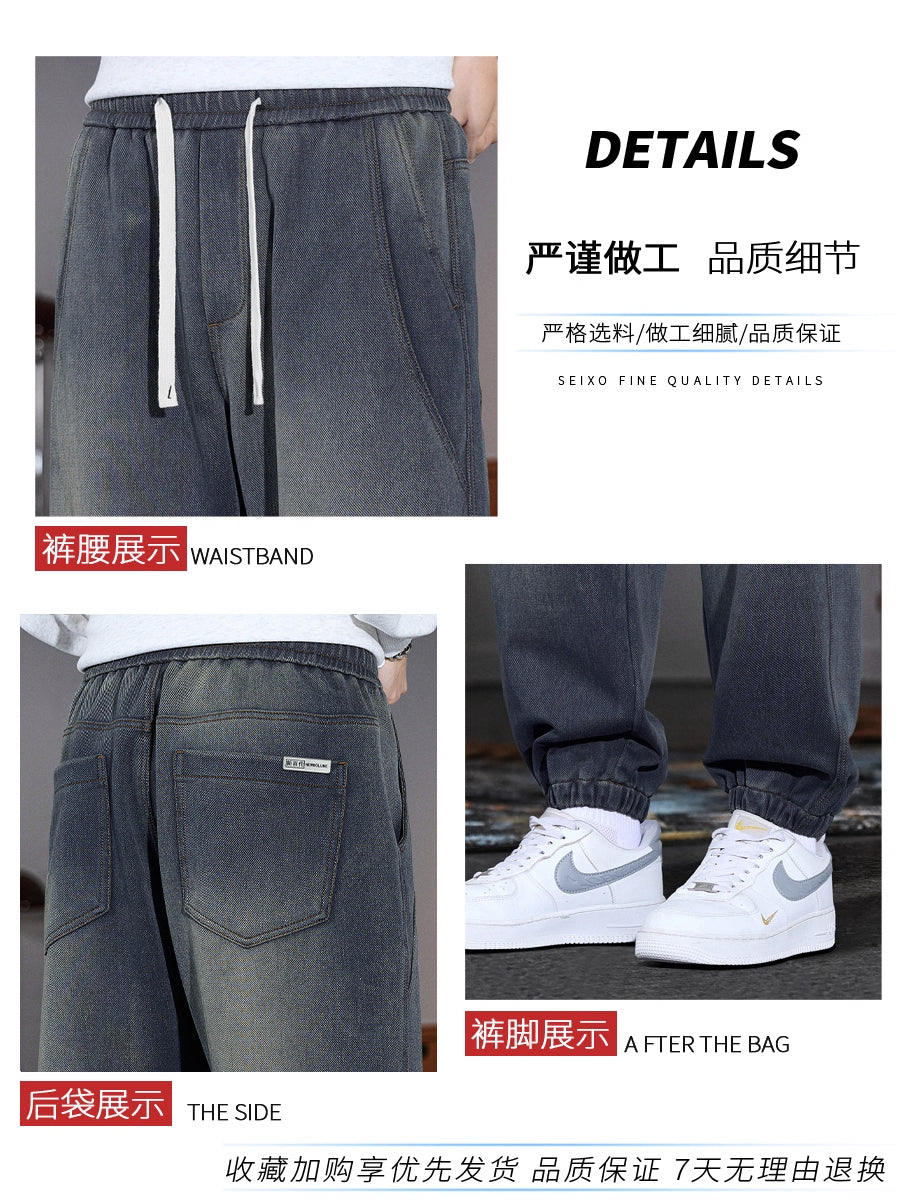 New Balance Men's Casual Pants, Autumn Fashion Loose Fit Sports Pants, Short Sports Pants, 2025 Autumn/Winter New Arrival