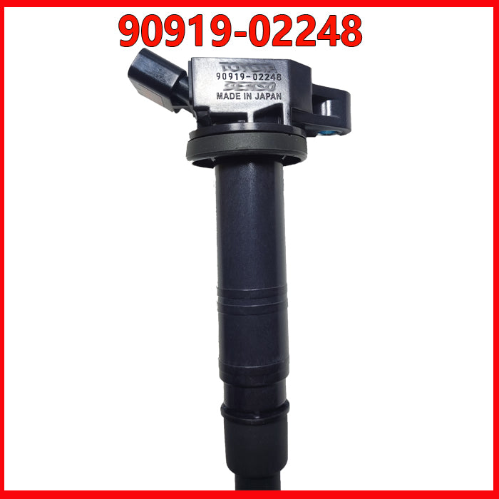 90919-02248 is compatible with Toyota Camry 2.0 and 2.4 ignition coils and Prado 4000 high voltage coils.