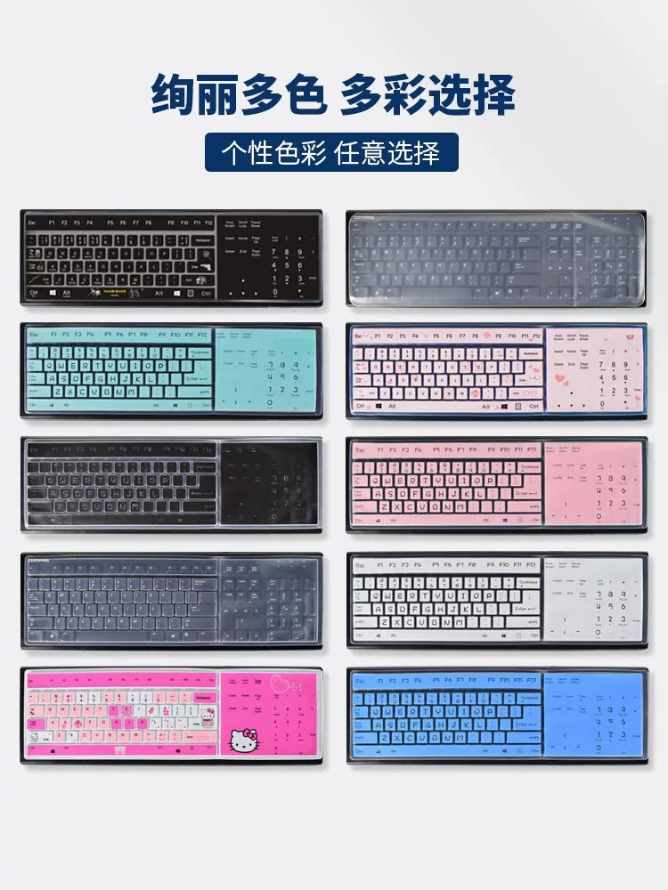 Masaüstü klaviatura filmi kompüter qoruyucu plyonka konkav və qabarıq şəffaf mexaniki toz örtüyü Lenovo HP Dell Acer AOC Logitech ViewSonic Shuangfeiyan üçün uyğundur simli 104 düymə 108 tam əhatə dairəsi dəsti stiker