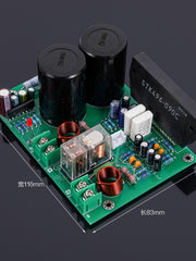 300W aşağı təhrif klassik STK yüksək güclü gözəl səs qalın film STK496-430 güc gücləndirici lövhəsi DIY hazır lövhə