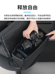 Cwatcun Hong Kong brendi funksional SLR çarpaz bədən kamera çantası kişi çiyin güzgüsüz portativ peşəkar kamera çantası suya davamlı Fuji sony Sony Canon R50 R50 Nikon fotoqrafiya çantası