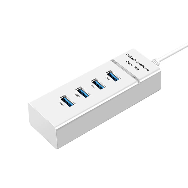 Masaüstü USB3.0 hub dok stansiyası HUB imac masa üstü hostu üçün uyğundur hamısı bir yerdə noutbuk kompüter splitter multi-interfeys bir-dörd 2.0 fiş uzatma kabeli doldurulması