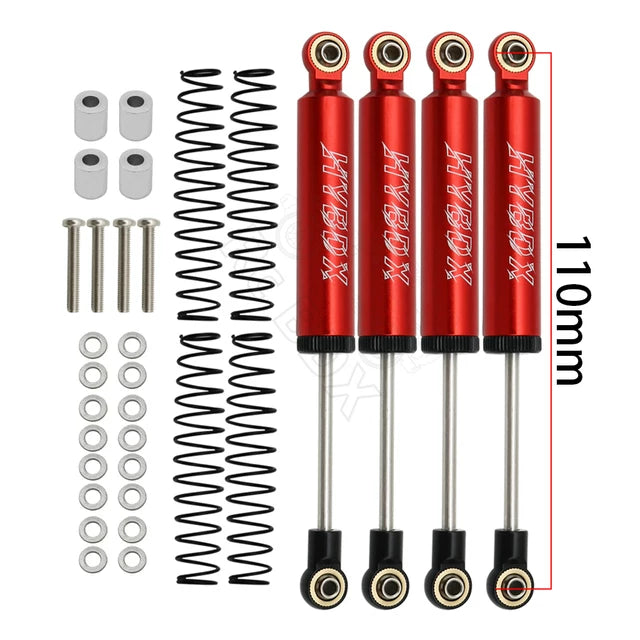 RC Avtomobil Daxili Yay 70/80/90/100/110mm Amortizator Bəndi