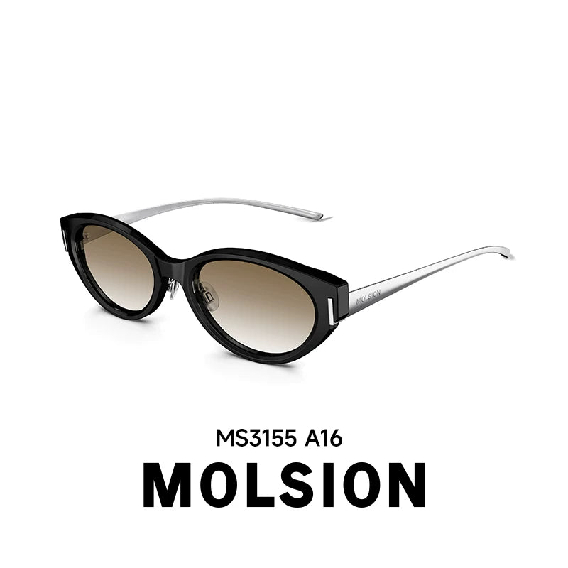 [Hu Ke Tövsiyə edir] Mosen yeni günəş eynəyi moda günəşdən qoruyan və anti-UV günəş eynəyi MS3155/MS3025