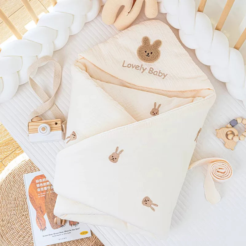 Körpə bələyindən örtük, təmiz pambıq, yaz, payız və qış üçün qatılaşdırılmış, yeni doğulmuş körpələr üçün, hamiləlik və doğuş üçün bələyindən örtük, çölə çıxmaq üçün yeni doğulmuş körpə bələyindən örtük.