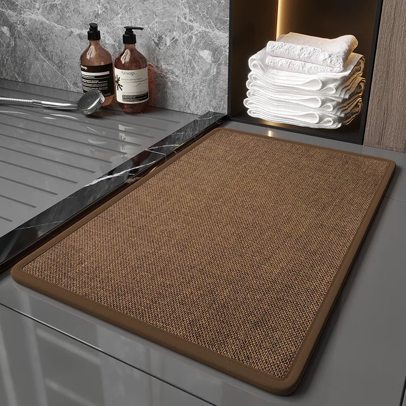Hamam döşəməsi, vanna otağı üçün super emici paspas, qapı sürüşməyən paspas, tualet ayaq döşəyi, hamam qapısı, hamam xalçası
