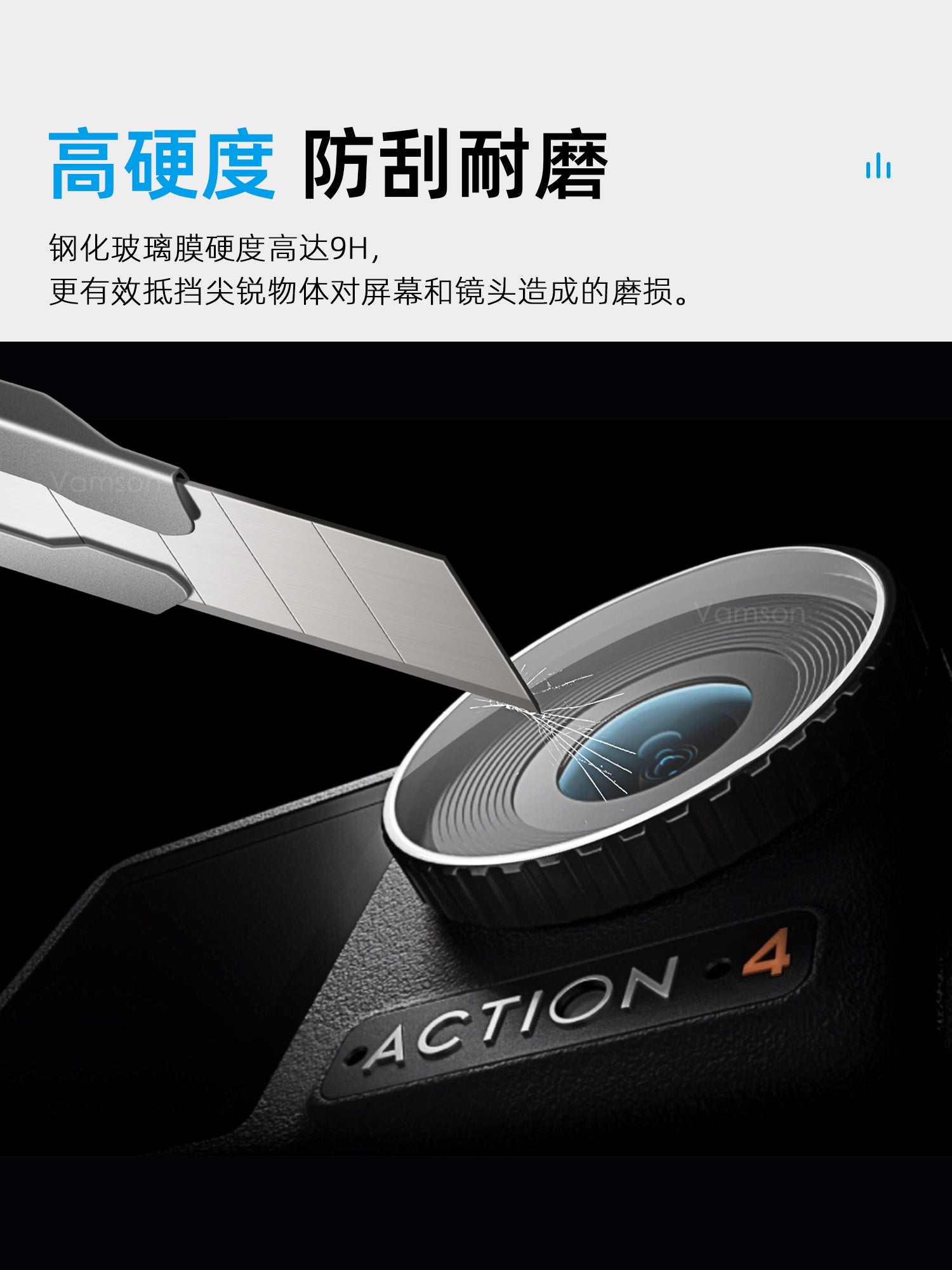 DJI Action5 Pro/4/3 hərəkət kamerası temperli film aksesuarları üçün uyğundur sinə kəməri kürək çantası klipi saxlama çantası selfi çubuğu ştativ avtomobil sorma fincanı açıq havada sürmə motosikleti üçün braket
