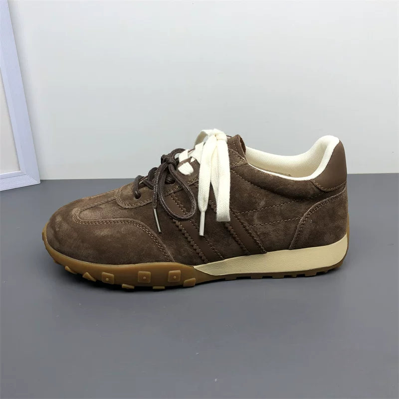 Women's shoes at discounted prices: German training shoes, genuine leather sneakers, new spring and fall casual shoes, women's suede cowhide Birken shoes, single shoes.