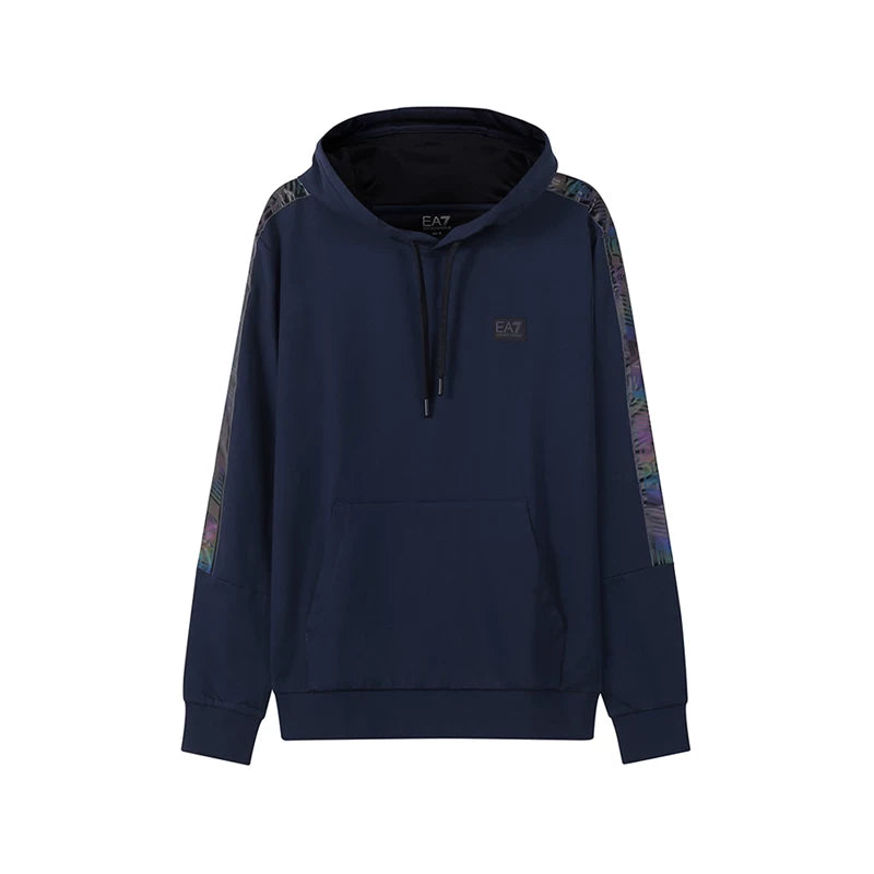 Armani EA7 Kişi Loqosu Seriyası Loqo Bəzəkli Uzunqol Sviter 6LPM44 PJ05Z