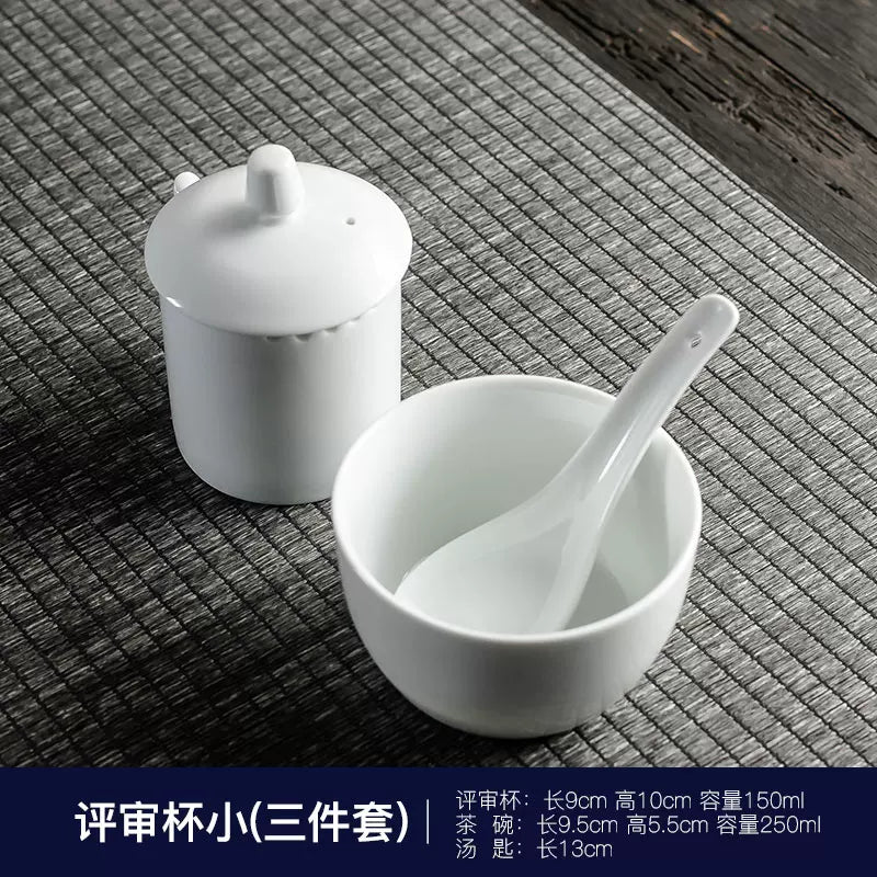 Oolong çay qiymətləndirmə fincanı qiymətləndirmə fincanı qabı qiymətləndirmə çay fincanı yarpağı şassi QS standart qiymətləndirmə fincanı ticarət nişanı ola bilər