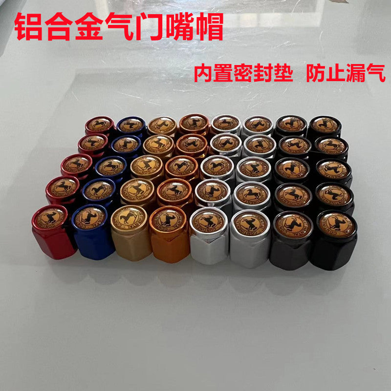 Sigma Marka Alüminium Alaşımlı Hava Nozzle Avtomobil Təkəri Hava Nozzle Qapağı Tozdan Qoruma Qapağı Təkər Hub Hava Başlığı Qəşəng Valf Qapağı