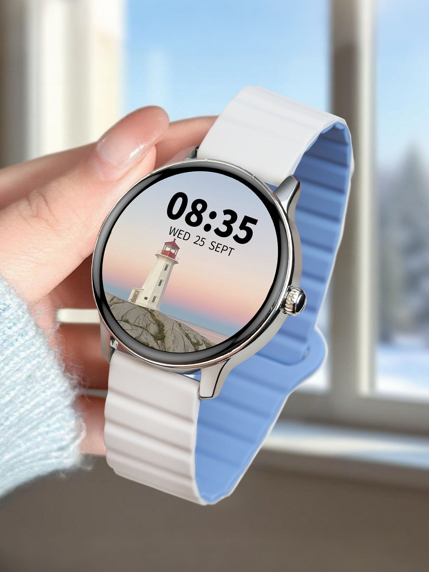 Yetkin qadınlar üçün qədim üslublu ağıllı saat 2026 yeni Bluetooth zəng sağlamlığı çoxfunksiyalı diskli idman elektron saatı