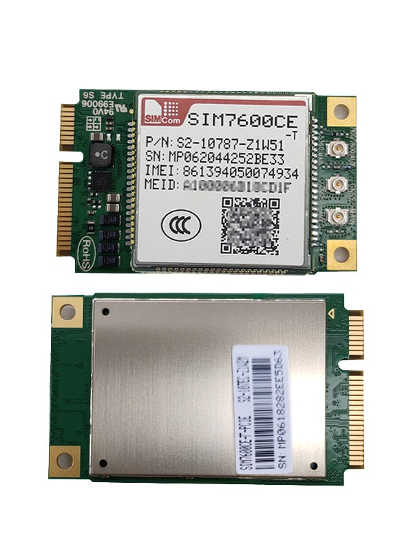 SIMcom SIM7600CE-T MINIPCIE 4G modulu, tam şəbəkə modulu, yeni və orijinal