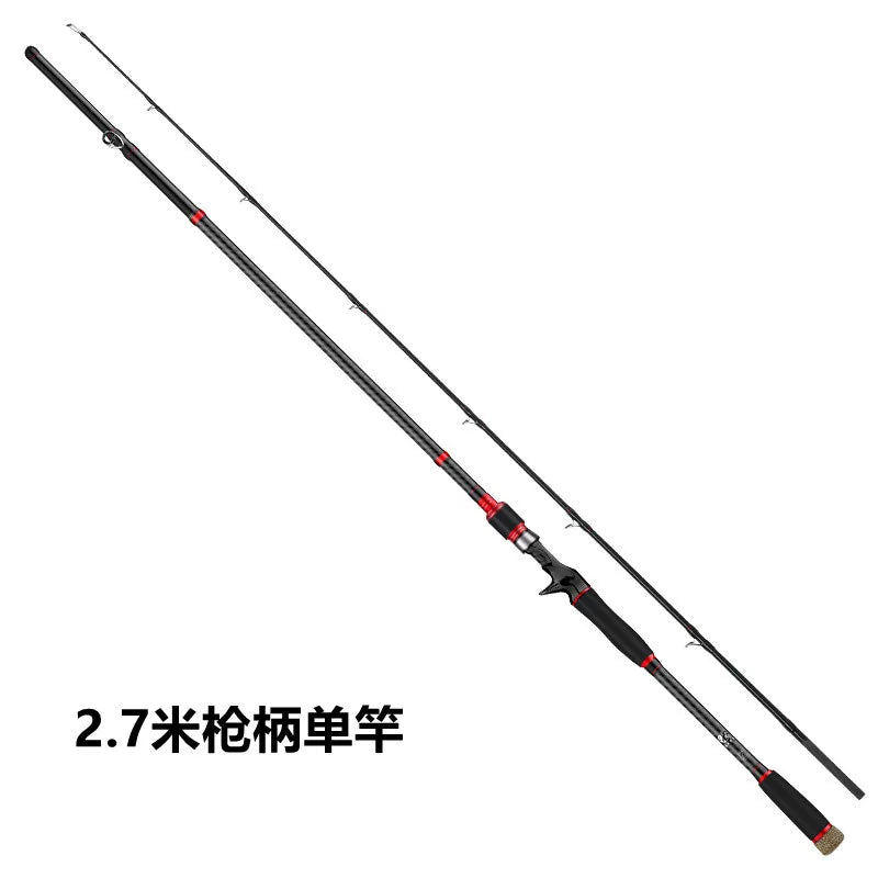 Fangtian boyalı halberd Luya çubuq ildırım güclü çubuq dəsti ağır ildırım super sərt yüngül qara balıqçı çubuğu tək çubuq qara xüsusi uzun mənzilli dəniz çubuğu