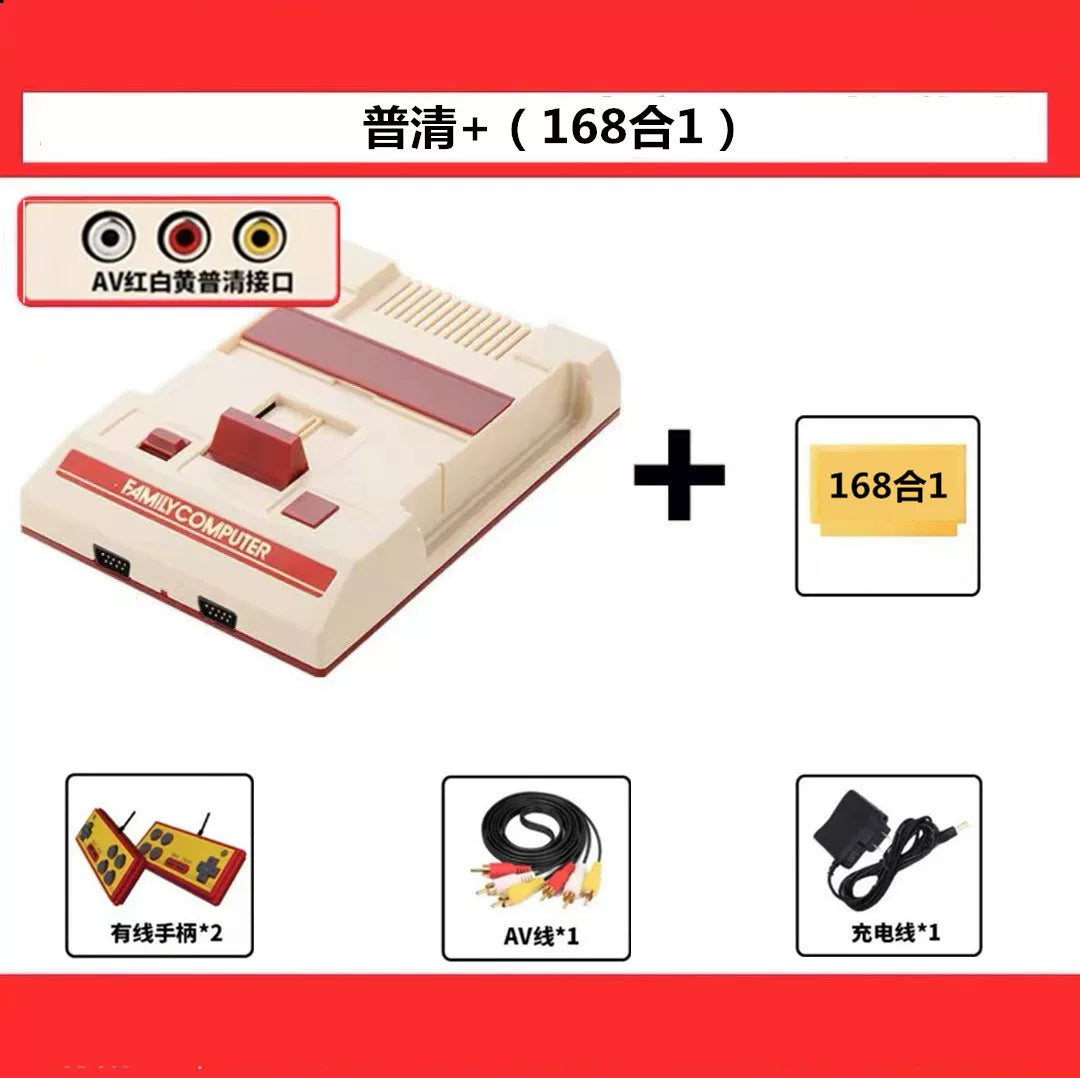 4K yüksək dəqiqlikli HDMI qırmızı və ağ maşın televizor oyun konsolu ev üçün qoşulma dəstəyi qoşa uşaq nostalji köhnə dəbli sarı kart - 2
