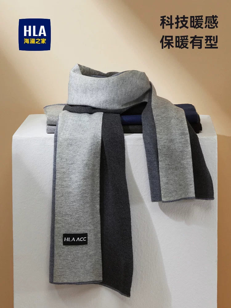 Heilan House Scarf Kişi Qış Yün İsti yaylıq, Çoxfunksiyalı Yeni Stil, Sevgilisi və Atası üçün Ad Günü Hədiyyəsi