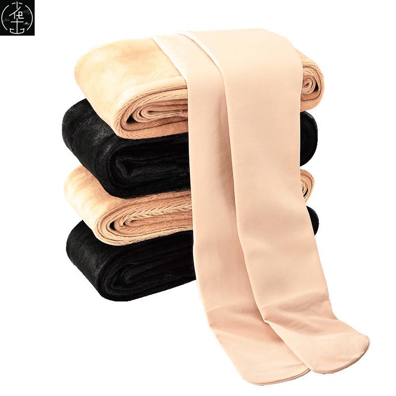 Qış İsti Leqinsləri Qadınlar üçün Yüksək Bel Məxmər Şalvar