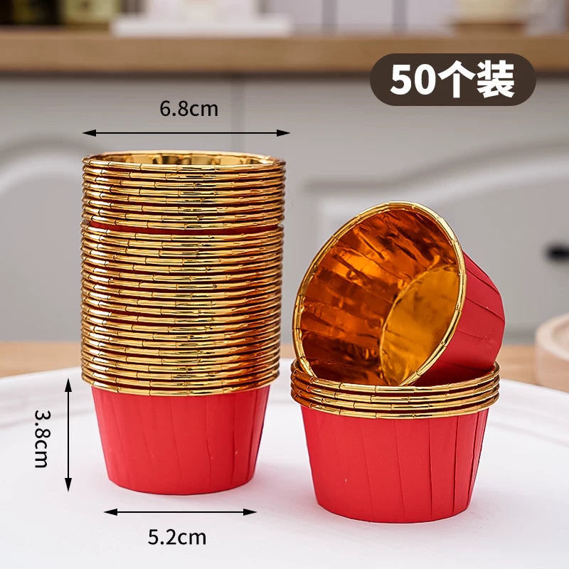 Böyük və kiçik yüksək temperatura davamlı tort kağız fincanı Muffin fincanı qıvrım fincanı Muffin kağızı stəkanı tort kağızı qabı olan soba