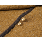 Chorlisa Elegant Payız/Qış Trikotaj Dəsti: Sviter, Jilet, Kardigan, Palto, Uzunqollu İki Hissəli Dəst