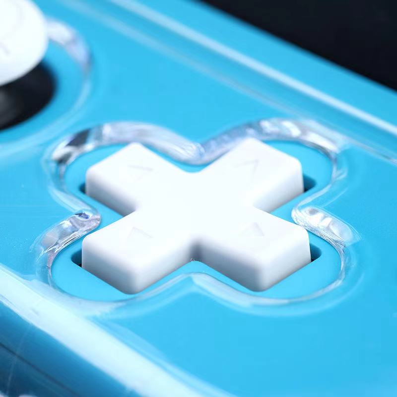 Nintendo Switch lite şəffaf kristal qutu korpus qoruyucu örtüyü hər şey daxil olan sərt qabıq parçalanmış, düşməyə qarşı yumşaq qabıq