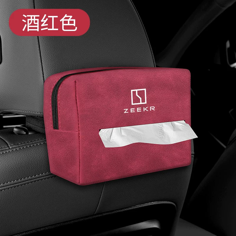 Xüsusi olaraq avtomobil salonunun modifikasiyası məhsulu olan ZEEKR X/001/009 avtomobil salfet qutusu/asma salfet torbası üçün hazırlanmışdır.