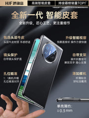 [Hazır ehtiyat] Hong Jinfu Huawei x5 mobil telefon qutusu, yeni matex5 qatlama ekranı, yüksək səviyyəli ultra nazik dəri hər şey daxil olan qabıq, x5 kolleksiya nəşri qoruyucu örtüyü, düşməyə qarşı matex3 maqnit örtüyü üçün uyğundur