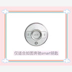 24 Mercedes-Benz Smart Fairy No. 1 Açar Çantası #3 Smart Babos Pro Shell Toka Sevimli Qadınlar üçün uyğundur