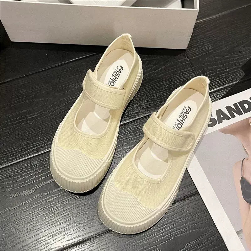 Yeni Qalın dabanlı Qadın Ayaqqabıları Loafers Qadın Dizayn Sense