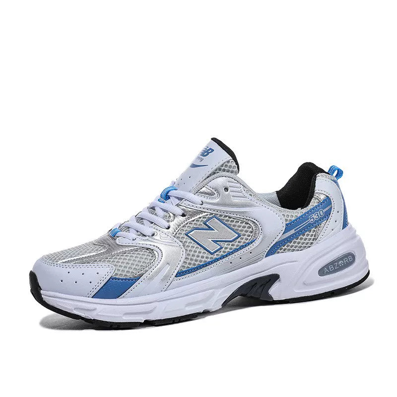 Yaz və Payız 530 Ata Ayaqqabısı Kişilər üçün Gündəlik Qalın Dabanlı Torlu Nəfəs Alınan İdman Ayaqqabıları Qadınlar üçün Çoxfunksiyalı Cütlük Qaçış Ayaqqabıları