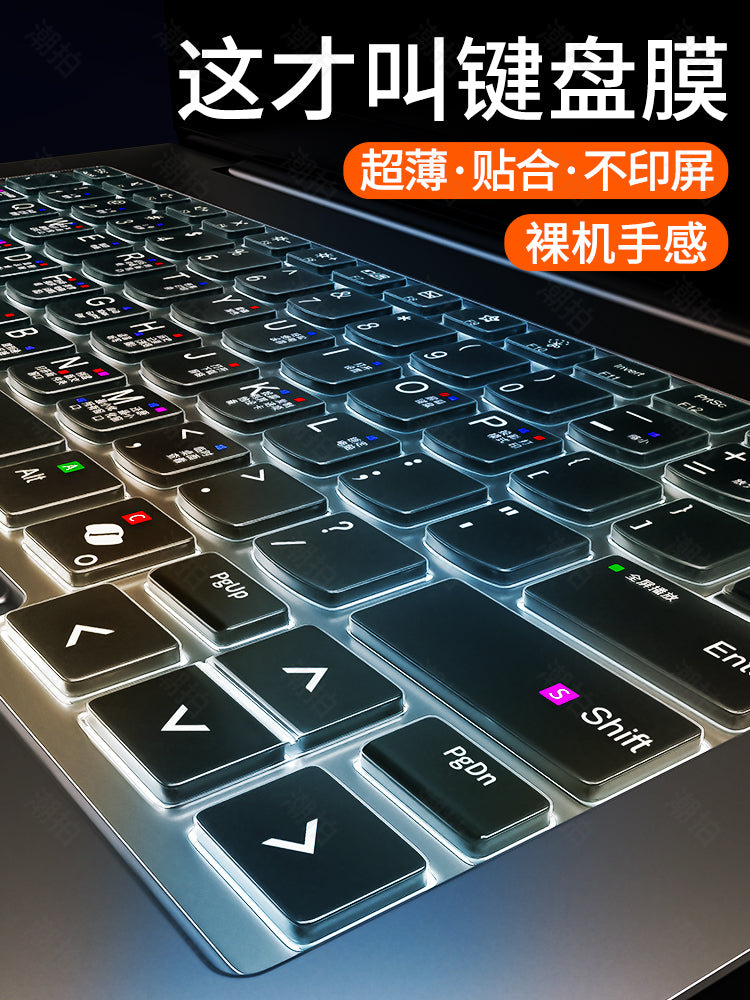 2026 Lenovo ThinkBook 14 klaviatura filmi 15 notebook 16+ kompüter 14s Ryzen versiyası üçün uyğundur 14+ düymlük toz örtüyü 16P klaviatura 13X qoruyucu film 13s stiker P Core 17 tam örtük