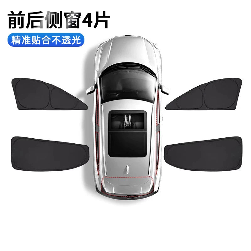 Günəşdən qorunma, istilik izolyasiyası, həşəratların qarşısının alınması, məxfilik, avtomobil pəncərə pərdəsi üçün Chery Exploration 06 avtomobil üçün torlu günəşdən qoruyucu pərdə uyğundur.