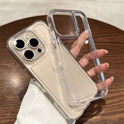Apple 16promax mobil telefon qutusu üçün uyğundur yüksək şəffaf akril iphone17 yeni model 15pro şəffaf 14pro yüksək səviyyəli 13 hər şey daxil düşməyə qarşı 12 kişi və qadın 11 ultra nazik plus silikon qutu