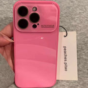 ins qabaqcıl ikinci dəyişiklik 17 iPhone17 üçün uyğun böyük pəncərə şüşəsi qutusu lens filmi ilə telefon qutusu 15pro yeni stil 16promax hər şey daxil alma 14 yüksək səviyyəli məna 13 sadə yumşaq kənar qız 12