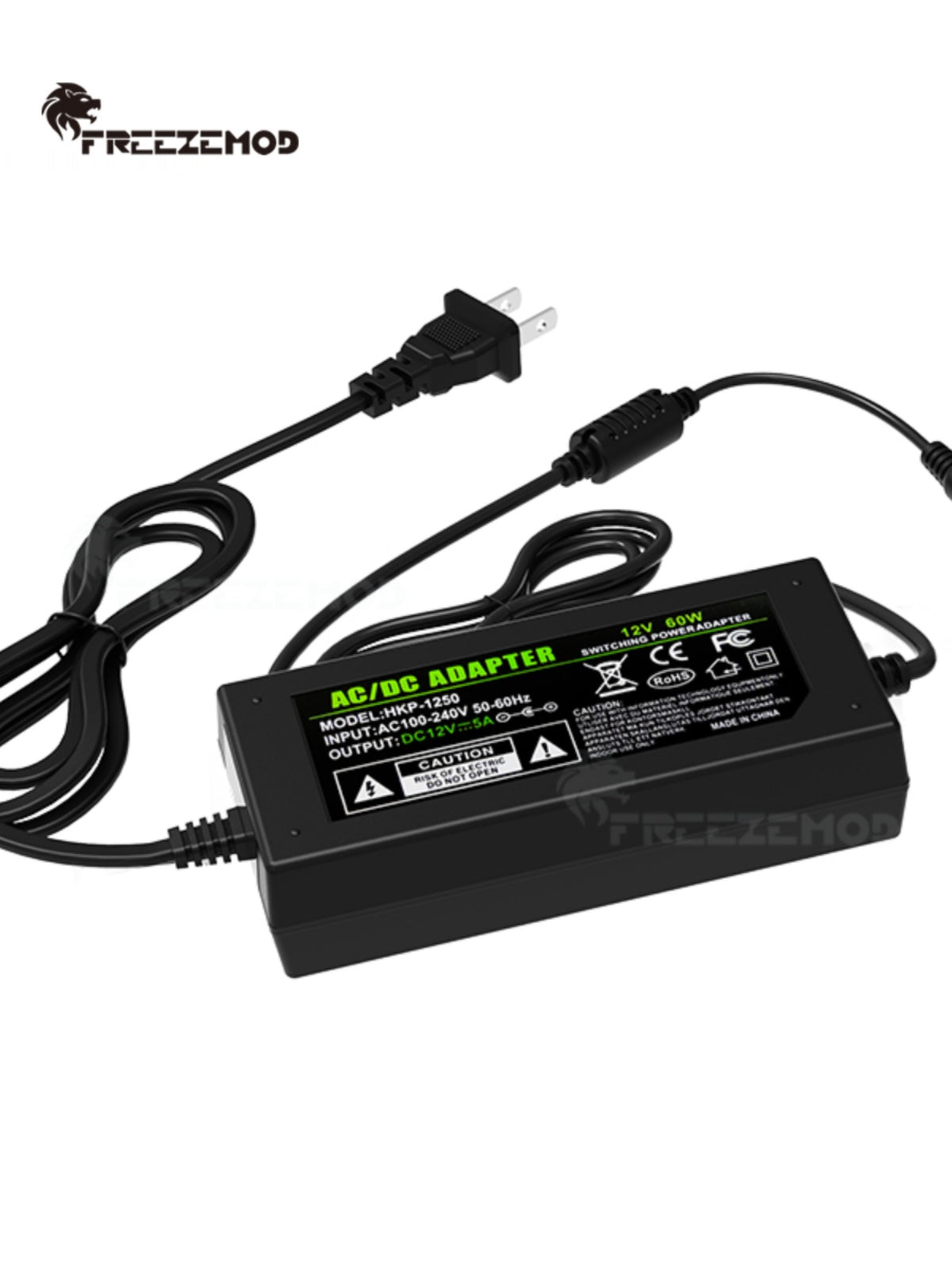 Kompüter su ilə soyudulan xarici enerji təchizatı 220V-dan 12V-dək yüksək gücə malik 5A 3/4pin konnektor açarı su nasosunun su çənini dəstəkləyir