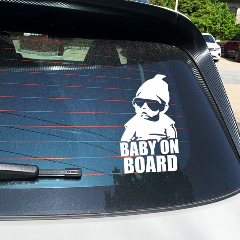Avtomobildəki körpə stikerləri, avtomobildəki körpələr və uşaqlar üçün xəbərdarlıq stikerləri.