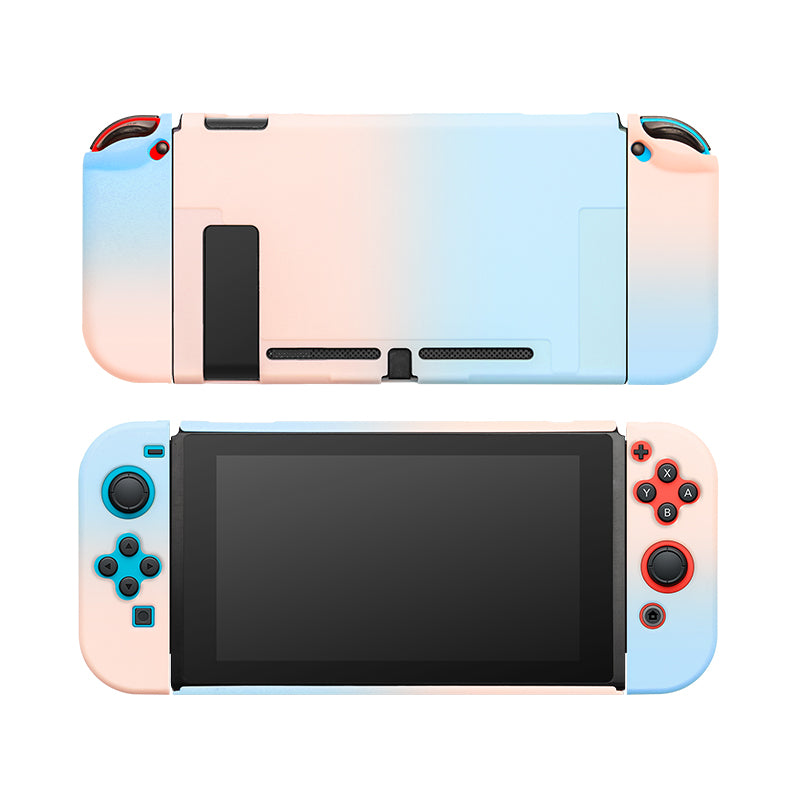 Nintendo ns üçün uyğun BiJiBite açarı qoruyucu qutusu tutacaq örtüyü şəffaf yumşaq qabıqlı silikon qutu Lite sərt qabıqlı keçidli qabıq saxlama çantası oled film aksesuarları