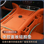 AITO üçün uyğundur, dünyadan soruşun M9 Restoration mərkəzi idarəetmə simsiz doldurma silikon yastığı, avtomobil bəzək aksesuarlarını qorumaq üçün sürüşməyə qarşı pad