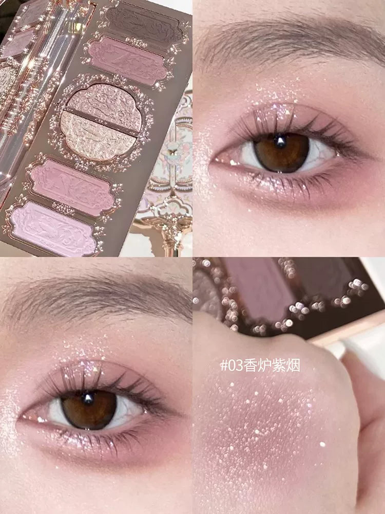 Flower Knows Moonlight Mermaid Göz Kölgəsi Palitrası 2026 Yeni Stil, Gündəlik Yüngül Makiyaj, Yer Rəngli Göz Kölgəsi, Orijinal Məhsul (Rəsmi Veb Sayt)