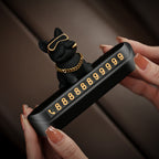 Tuhao FA İt Döyüşən Avtomobil Müvəqqəti Dayanacaq Telefon Nömrəsi İşarəsi Avtomobil Dekorasiyası Avtomobil Müvəqqəti Parkinq Kartı Dayanacaq Kartı