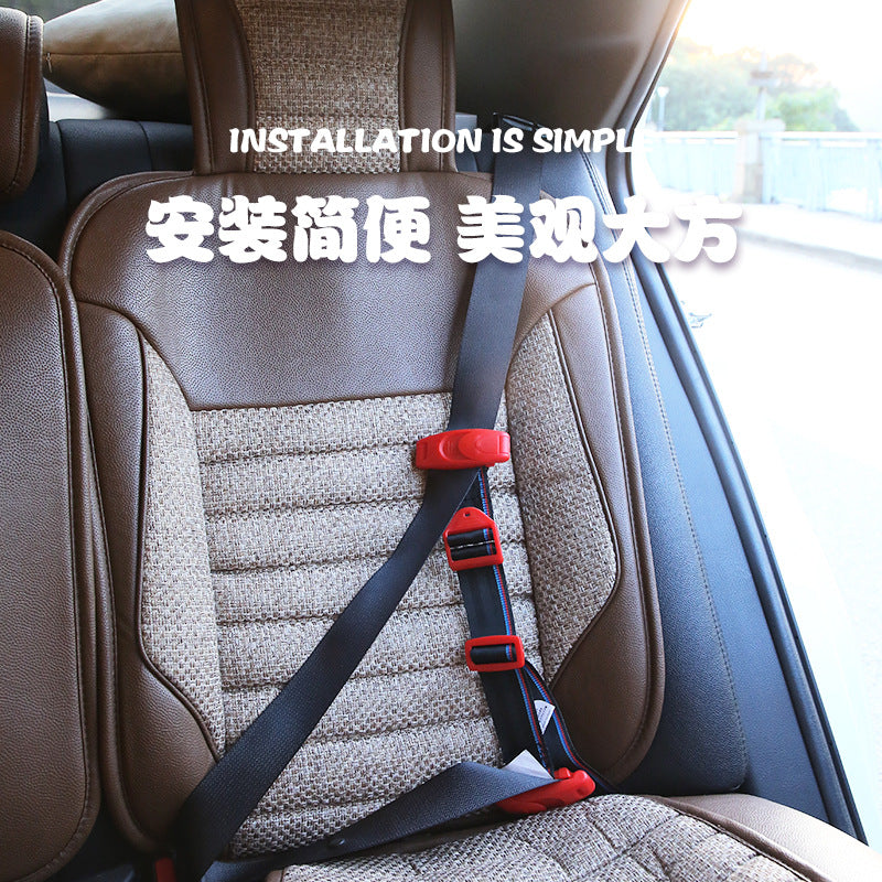 Avtomobil Uşaq Təhlükəsizlik Kəmərinin Tənzimlənməsi Tutucusu Dayandırıcısı Boğulma Əleyhinə Boyun Körpə Təhlükəsizlik Kəməri ilə Təcili Oturacaq