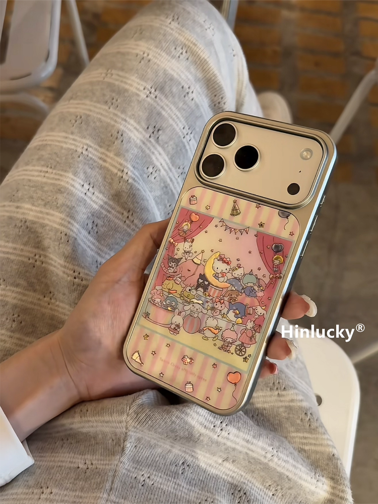 Apple 17 mobil telefon qutusu 16promax yeni qadın 15 elektrolizlənmiş qızıl 14pro Xiaomi 13 inkişaf etmiş 12 bir plus 11 OPPO vivo Huawei p90 şöhrət üçün uyğun şirin çəhrayı zolaqlı ad günü partiyası